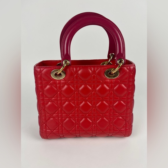 RARE Bicolour Lady Dior - Picture 12 of 15